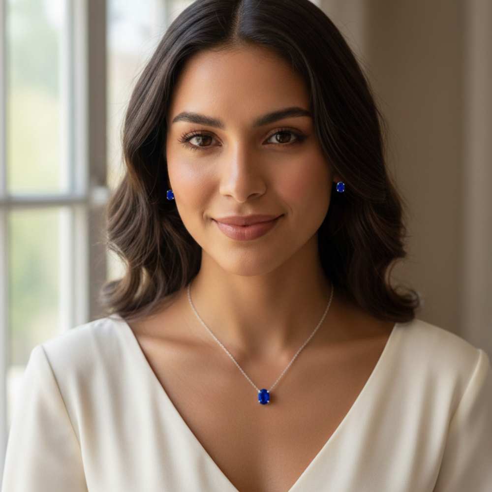 CONJUNTO GOTA AZUL ESCURO