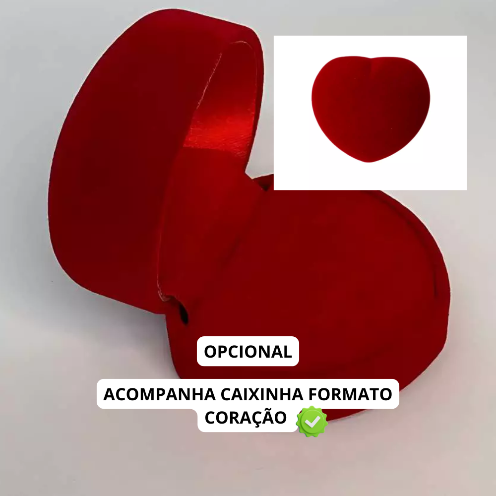 PAR DE ALIANÇAS DOURADAS | INOX 316L