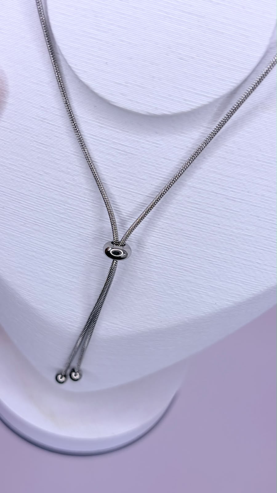 COLAR INOX PRATA REGULAVEL