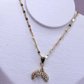 COLAR RABO DE SEREIA INOX DOURADO