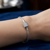 PULSEIRA PANDORA FECHO CILINDRO CRAVEJADO 2,44MM