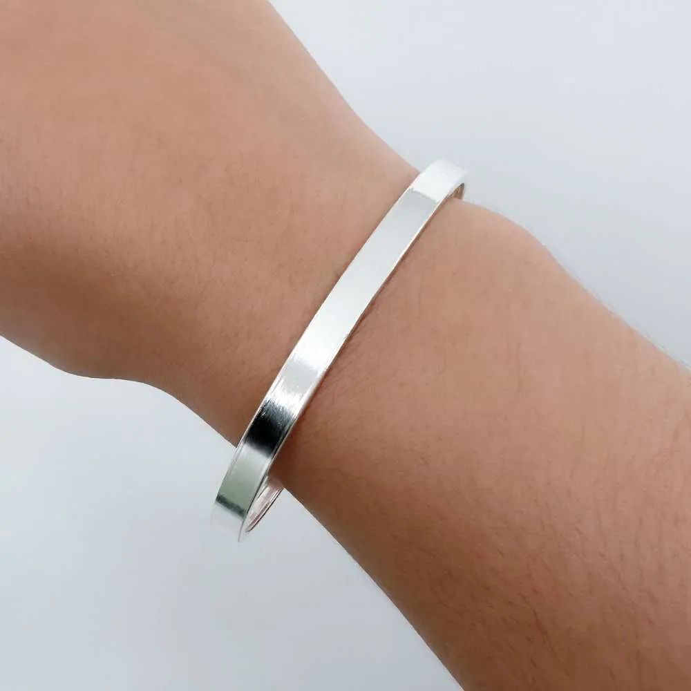 BRACELETE FIO QUADRADO 6.5CM
