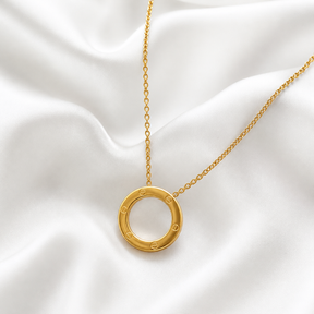 COLAR INOX DOURADO