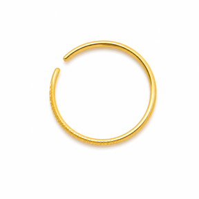 PIERCING NARIZ INOX DOURADO ARG LISA