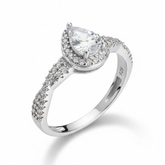ANEL LUXO ZIRC OVAL CRAV FIO TRANÇADO