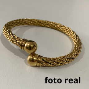 BRACELETE ABERTO BAHIANO BOLAS