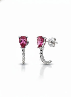 BRINCO CRAV ZIRC OVAL ROSA