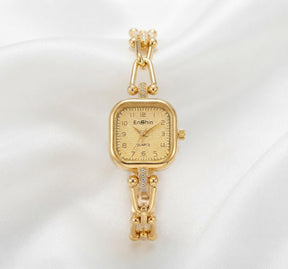 Relógio Feminino Pulseira de ELOS LUXO