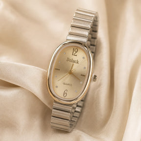 Relógio Feminino Minimalista Oval