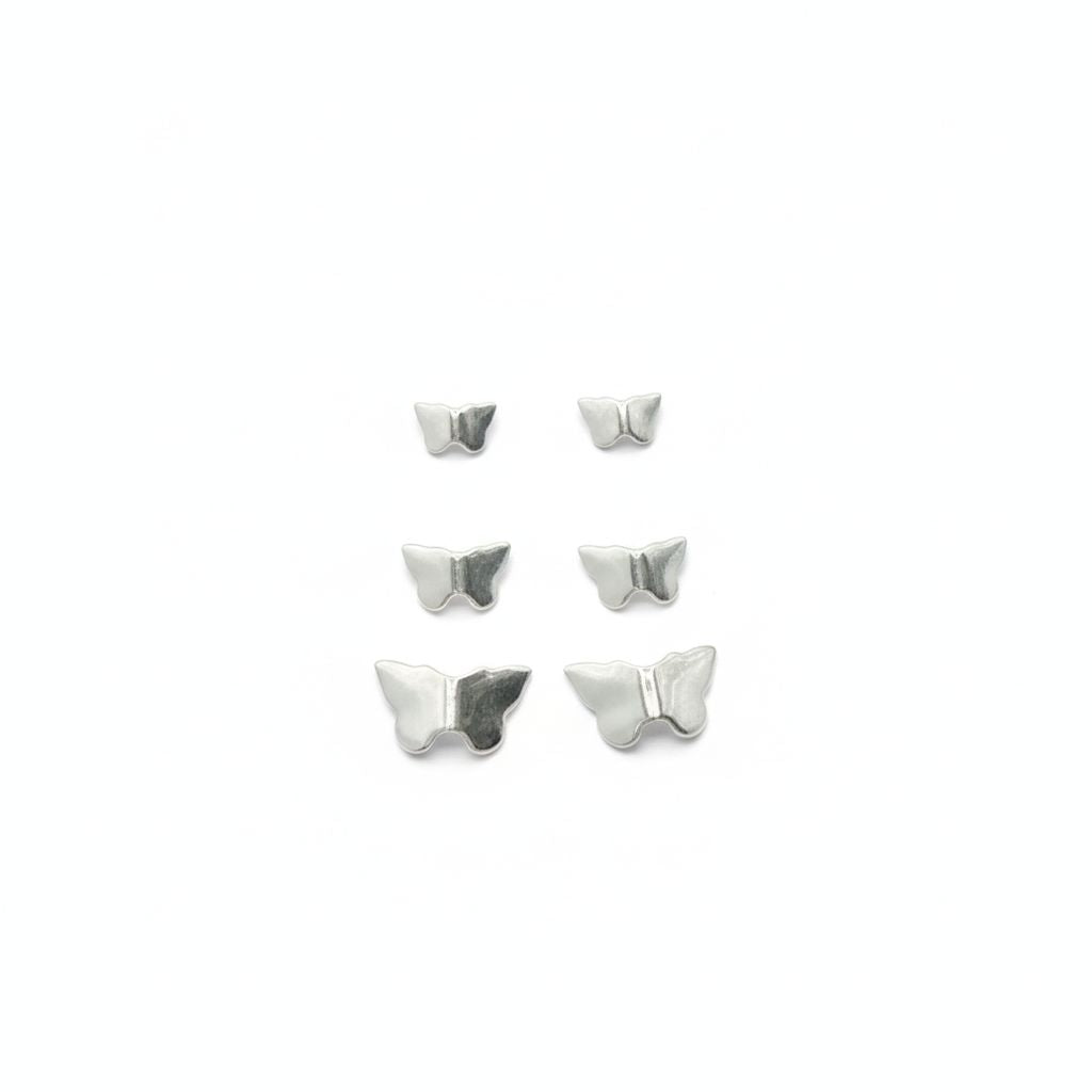 TRIO BORBOLETAS 3D LISA