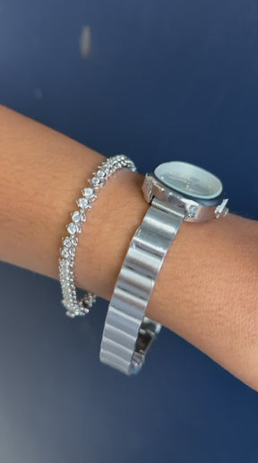 Relógio Feminino Minimalista Oval