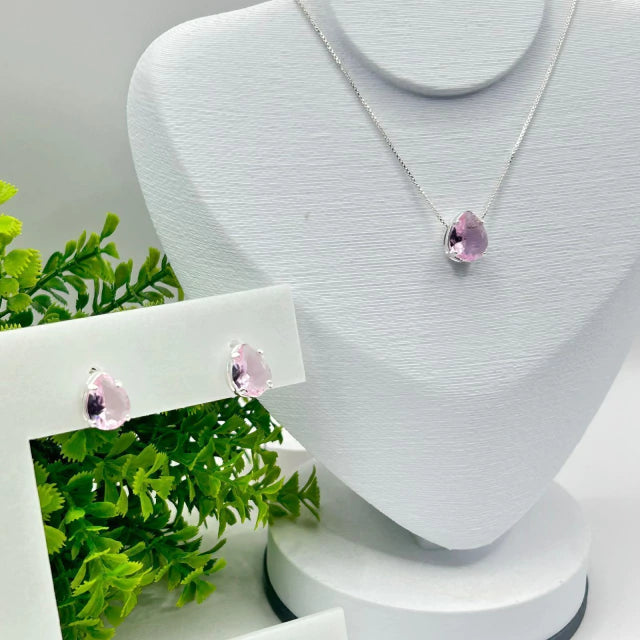 CONJUNTO GOTA ROSA